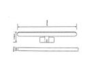 Applique Murale Salle de Bain Design LED 12W IP44 - Blanc Neutre 4000K - 5500K
