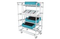 Stockage, kitting et picking | Étagère roulante industrielle N° 2A-3