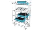 Stockage, kitting et picking | Étagère roulante industrielle N° 2A-3