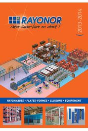 Catalogue Catalogue stockage plateforme et rayonnages