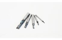 Fraises courtes 1 dent pour aluminium avec revêtement et hélice à droite | MÉCA NOLUB