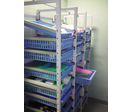 Rayonnage Modulaire pour laboratoire, zone blanche, zone sensible, rayonnage haute densité