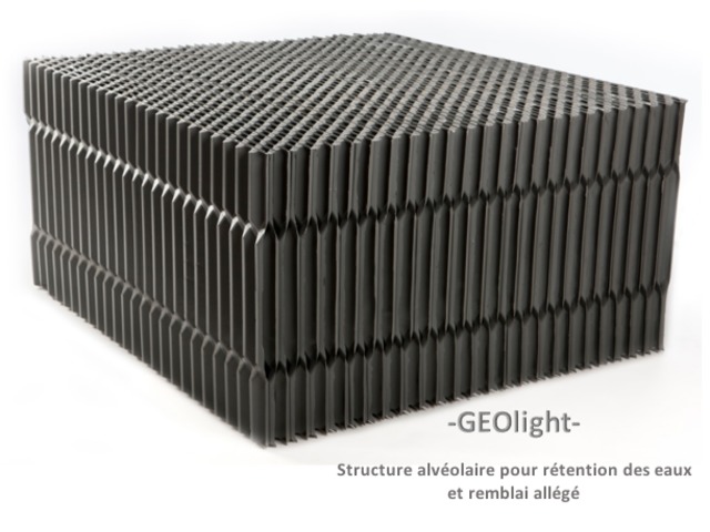 GEOlight - Bassin de rétention entérré