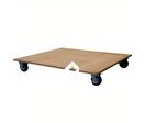 Plateau roulant en placage de bois | ZAMKO