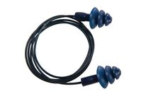 Portwest - Bouchons d&amp;#039;oreille détectables avec cordon EP07 Bleu - 30 dB - Oeko-Tex - Idéal Industrie Alimentaire