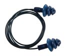 Portwest - Bouchons d'oreille détectables avec cordon EP07 Bleu - 30 dB - Oeko-Tex - Idéal Industrie Alimentaire