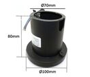 Pack de  5 - Spot LED Encastrable Extérieur IP65 220V Sol 3W 80° - Blanc Neutre 4000K - 5500K