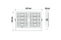 Projecteur LED pour Stade 480W IP65