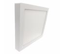Pack de  10 - Plafonnier LED 24W 220V Carré - Blanc Neutre 4000K - 5500K