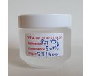 Pot VDS 50 ml en verre dépoli - Bague: 53/400