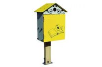 Boîte à livres enfants inclusive PMR - Oiseaux