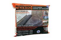 Orisques - Boudin Anti-Inondation Quickdam - 5m - Protection Efficace Contre L&amp;#039;eau - Noir