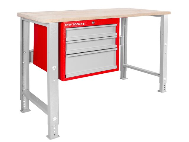 Établi modulaire Multiplex avec armoire à tiroirs 3T 1200 mm MW Tools MOD125