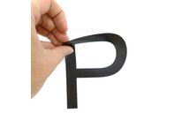 Lettres magnétique découpée hauteur 5 cm - Caoutchouc brut | ALPHAM5