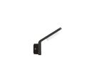 Applique Murale LED Extérieure Incurvée 9W Graphite Grise IP65 - Blanc Neutre 4000K - 5500K