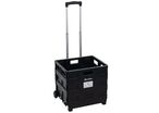 Manutan Expert - Chariot pliant à bac - Force 35kg - Plastique - Compact et Robuste - Garantie 10 ans