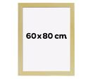 Cadre Déco Bois 60x80 Couleur NATUREL-Profilé 30x14mm