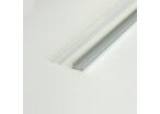 Profilé Aluminium 2m pour Ruban LED Couvercle Blanc Opaque - 1 m