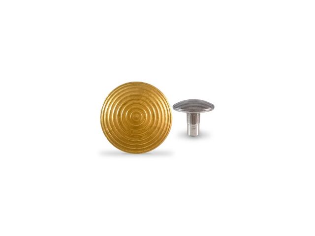 Clou podotactile couleur sablé en acier zingué - Ardeko - Lot de 1000