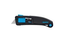 Martor - Couteau de sécurité Secupro Maxisafe - Lame rétractable automatique - Noir - 17mm profondeur de coupe