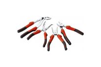 Jeu de 4 pinces bi-matière à ressort