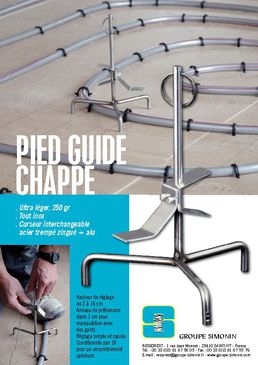 PIED REGLAGE HAUTEUR CHAPPE