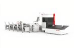 Machine de découpe laser pour métaux à double mandrin | DXTECH