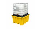 Bac de rétention en polyéthylène pour cuve IBC 1000L