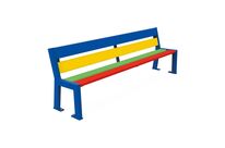 Banc bois et acier Silaos® Junior