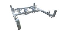 Palette métallique galvanisée à chaud pour châssis