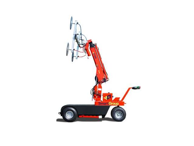 Chariot à ventouses motorisé pour d'industrie du verre et de la construction | SG-450