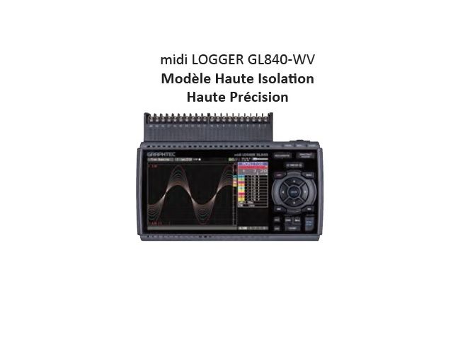 Centrale d'acquisition | GRAPHTEC GL840