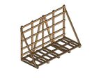 Chevalet en bois pour menuiseries et vitrages | EBS SERVICES