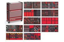Servante d'atelier complète robuste avec coffre EV XXL 782 outils MW Tools MWE999G36A
