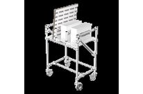Présentoir mobile rangement vertical | TRILOGIQ SA