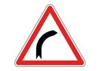Panneau virage à droite - A1a