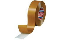 Tesa - Ruban adhésif double face PVC Blanc 50m x 38mm - Assemblage et fixation résistants - Acrylique