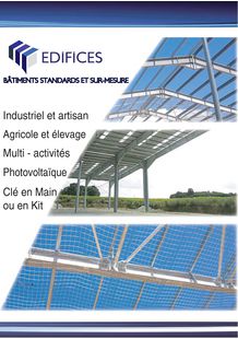 Plaquette présentation Edifices