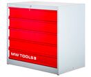 Armoire d'atelier à 5,8 ou 10tiroirs master - 1050mm de large MW Tools DELK0505