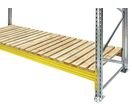 Platelage bois claire voie pour rayonnage lourd Palstar L.3600 x P.1100 mm