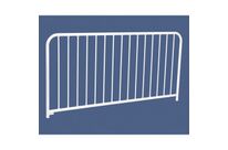 Barrière de ville à barreaux