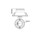 Spot LED Downlight Rond 30W BLANC - Blanc Froid 6000K - 8000K