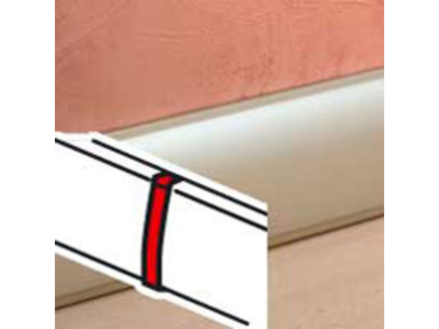 Joint de corps DLP - fixation par adhésif - pour DLP mono - blanc  Legrand 