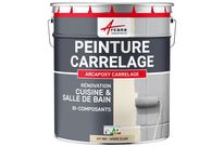 peinture époxy colorée décorative bi-composante carrelage
