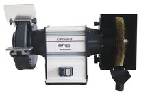 Touret à meuler brosse dia. 250 mm 2850 rpm 1500 W 400V y compris une meule et une brosse Optigrind GU25B 400V