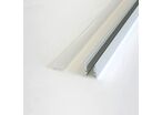 Profilé Aluminium 2m pour Ruban LED - Cache Opaque - 1 m