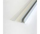 Profilé Aluminium pour Bandeau LED - Cache Blanc Opaque - 1 m