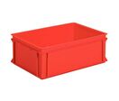 UTZ - Bac norme Europe 40L Rouge - 600x400x220mm - Polypropylène Gerbable - Stockage Robuste