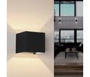 Applique Murale Design LED 6W IP54 Carré - Blanc Chaud 2300K - 3500K / Blanc