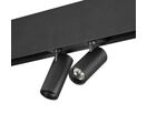 Spot LED sur Rail Magnétique 48V 12W Orientable NOIR - Blanc Neutre 4000K - 5500K